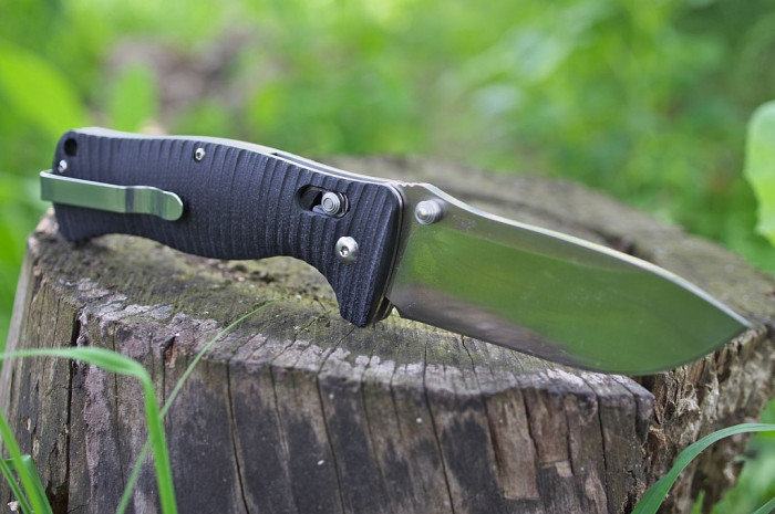 Нож складной Ganzo G720-B черный  