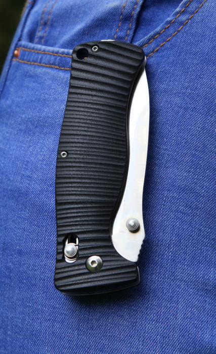 Нож складной Ganzo G720-B черный  