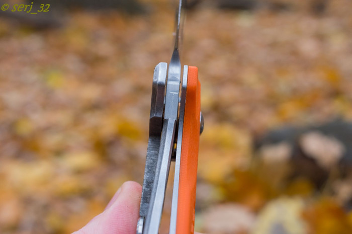 Нож складной Ganzo G722-OR оранжевый  