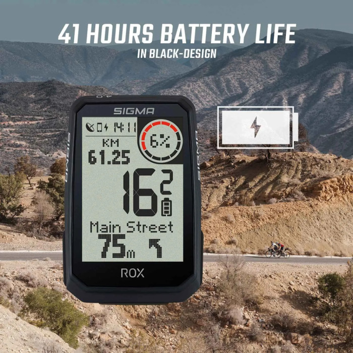 Велокомпьютер Sigma Sport ROX 4.0 Endurance Black  