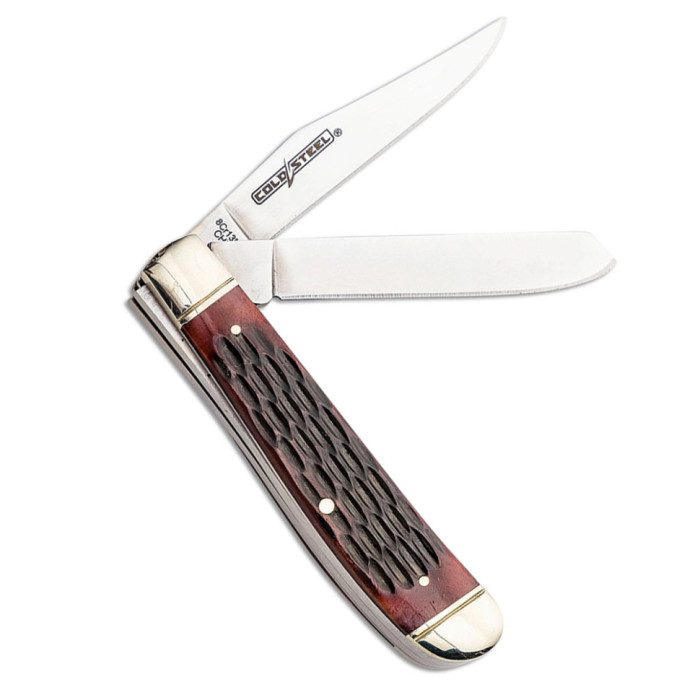 Нож Cold Steel Mini Trapper Jigged Bone (без упаковки)  