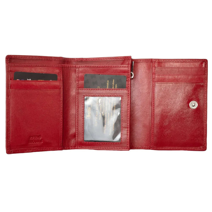Кошелек женский кожаный Semi Line RFID Red (P8272-2)  