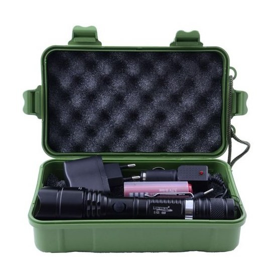 Карманный фонарь Luxury K321-XPE, 200 м.  