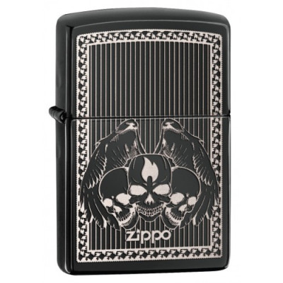 Зажигалка Zippo Iced Skulls 28678