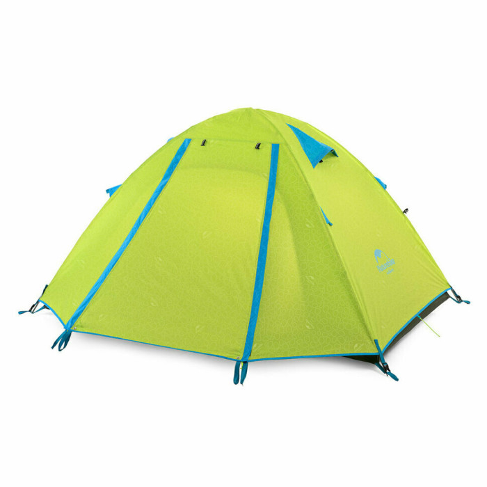 Палатка четырехместная Naturehike P-Series NH18Z044-P, 210T / 65D, зеленый 