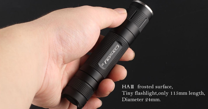 Карманный фонарь Convoy S3 U6-3A*8,1000 лм  