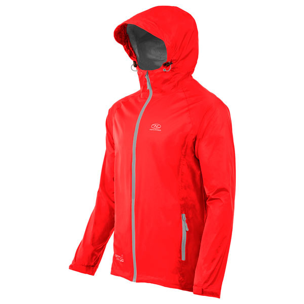 Ветровка Highlander Stow & Go 6000 mm Red, XXL  