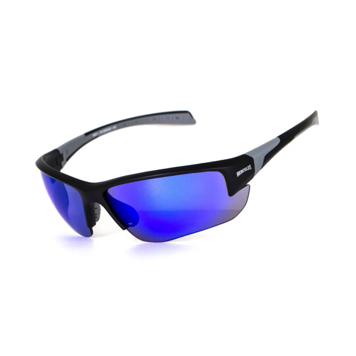 Защитные очки Global Vision Hercules-7 (G-Tech blue), зеркальные синие 