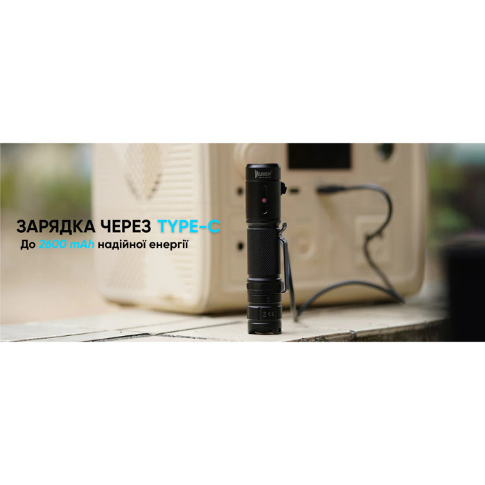 Фонарь Wuben C3, черный  