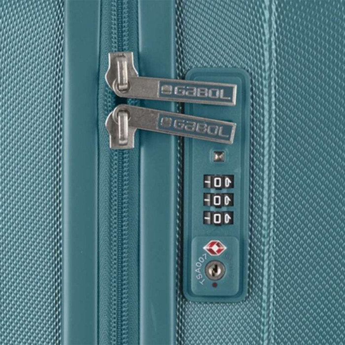 Чемодан   Gabol Atlanta (M) - бирюзовый  