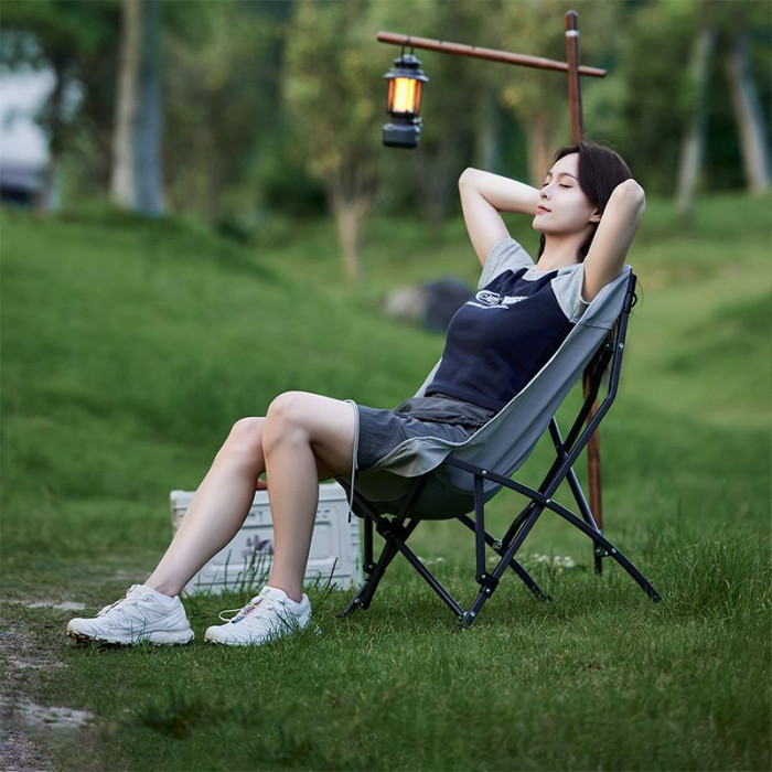 Стул складной Naturehike CNK23JU0001, светло-серый  