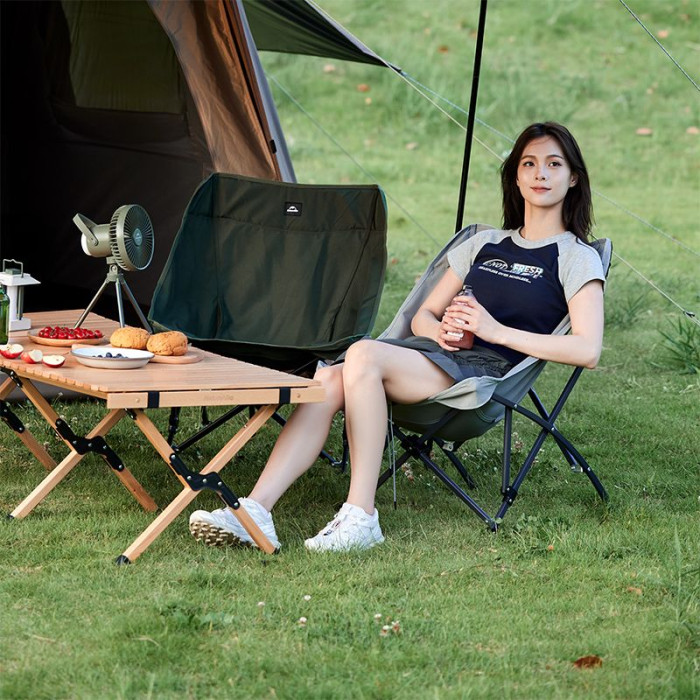 Стул складной Naturehike CNK23JU0001, светло-серый  