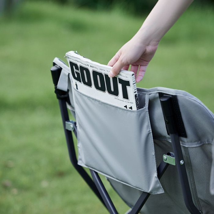 Стул складной Naturehike CNK23JU0001, светло-серый  