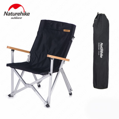 Кресло складное Naturehike Shangye NH19JJ004, алюминий, черный