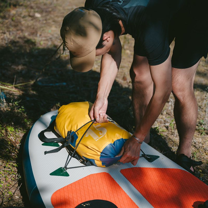 Рюкзак водонепроницаемый Naturehike CNK2300BS017, 15 л, желтый  