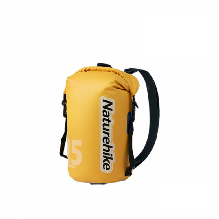 Рюкзак водонепроницаемый Naturehike CNK2300BS017, 15 л, желтый  