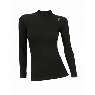 Термофутболка женская Aclima WarmWool Crew Neck Woman Black, M