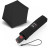Зонт Knirps Mini Duomatic Midnight Black Авто / Складной / 6 спиц / D92x24см