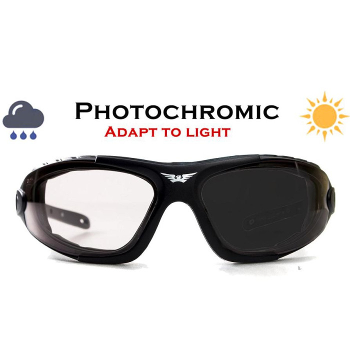 Очки Global Vision Shorty Photocromic (clear) фотохромные прозрачные  