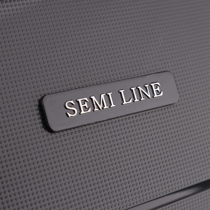 Чемодан Semi Line 20" (S) Black (T5908-2)  