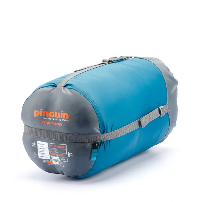 Спальный мешок Pinguin Trekking (1/-5°C), 205 см - Left Zip, Petrol (PNG 238563) 2020  