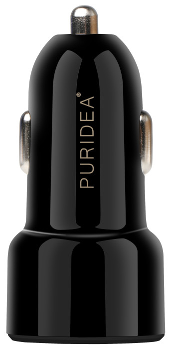 Автомобильное ЗУ Puridea CC02 2XUSB DUAL FAST CHARGE Black  