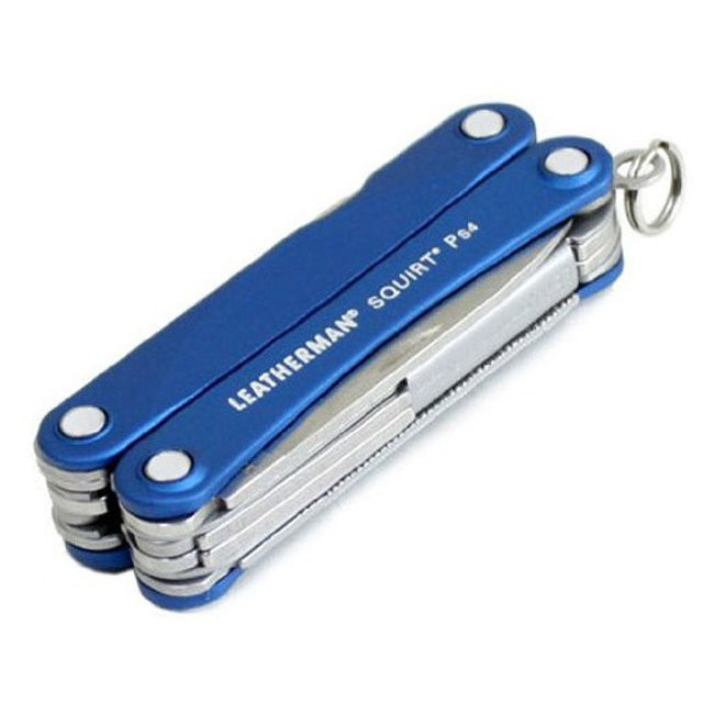 Мультитул Leatherman Squirt PS4, синий  
