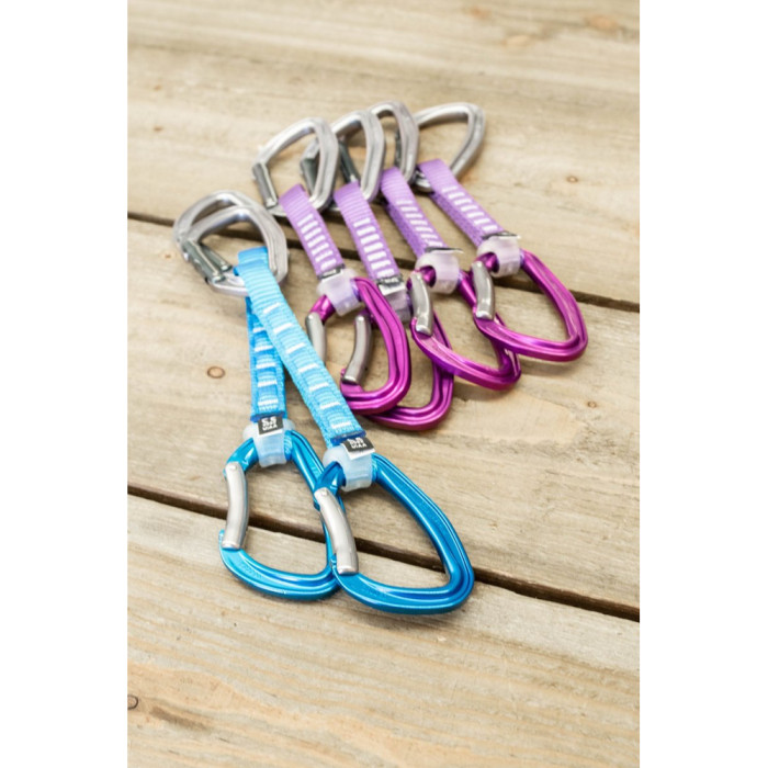 Карабин Petzl DJINN BENT изогнутый синий  