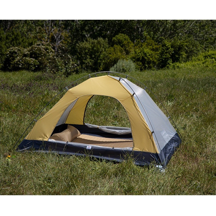Палатка двухместная Naturehike P-Series NH18Z022-P 210T, желтая  