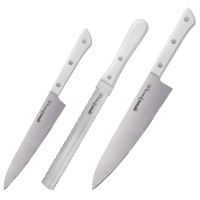 Набор из 3-х кухонных ножей Samura Harakiri SHR-0230W