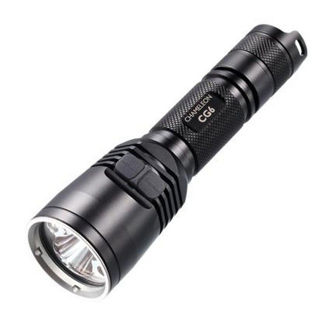 Тактический фонарь Nitecore CG6 (белый + зеленый + RGB), 440 люмен  