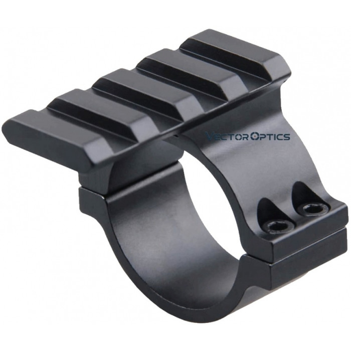 Кольцо Vector Optics на оптические прицелы 30 мм с планкой Пикатин сверху  