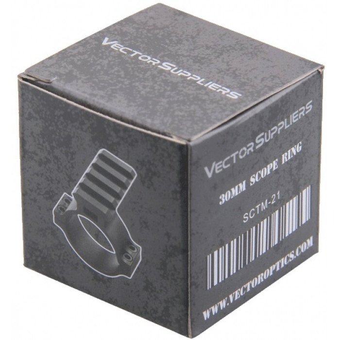 Кольцо Vector Optics на оптические прицелы 30 мм с планкой Пикатин сверху  