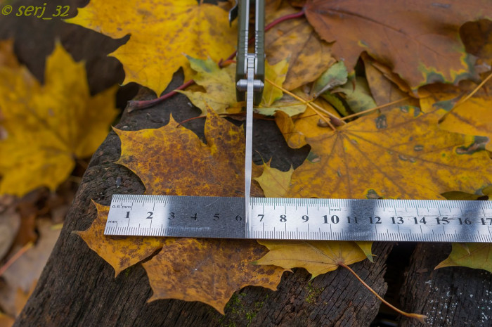 Нож Ganzo G724M, зеленый  