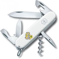 Складной нож Victorinox SPARTAN UKRAINE Цветочное сердце 1.3603.7_T1247u