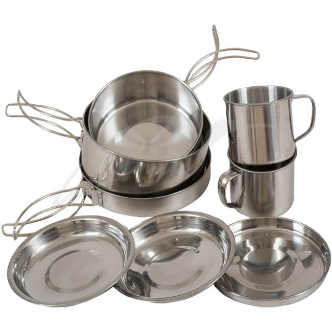 Набор посуды Highlander Peak Weekender Cookware Kit Metallic (CP215)  