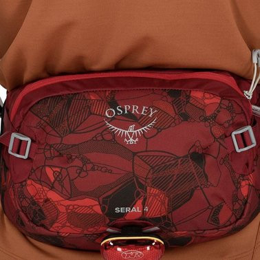 Сумка  поясная   Osprey Seral 4 Claret Red - O/S - красная  