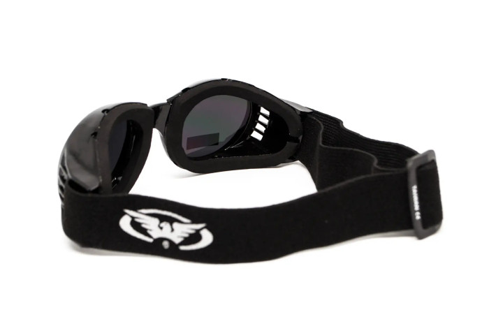 Очки под диоптрии Global Vision Paragon (rx-able) (dark gray), черные в глянцевой оправе  