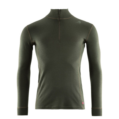 Термокофта мужская Aclima WarmWool 200 Mock Neck Men Olive Night XL