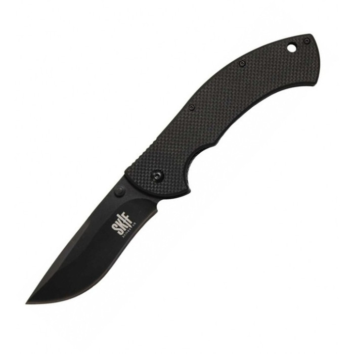 Нож Skif 565BL liner lock folder 440С G-10 Черный  