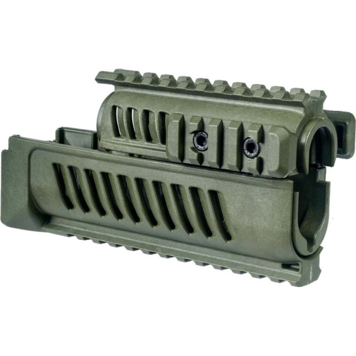 Цевье FAB Defense полимерное для АК4774 4 планки olive drab (ak-47-g)  