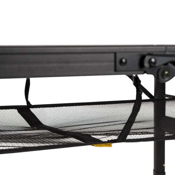 Стол Bo-Camp Melrose Oval 120x80 cm Black/Wood look (1404220)  