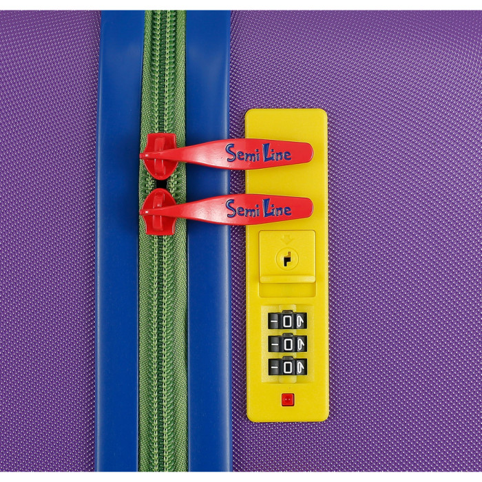 Чемодан Semi Line 20" (S) Purple (T5930-1)