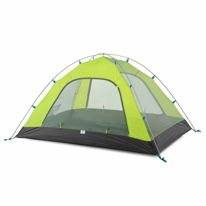 Палатка Naturehike P-Series NH18Z033-P 210T / 65D трехместная, зеленый  