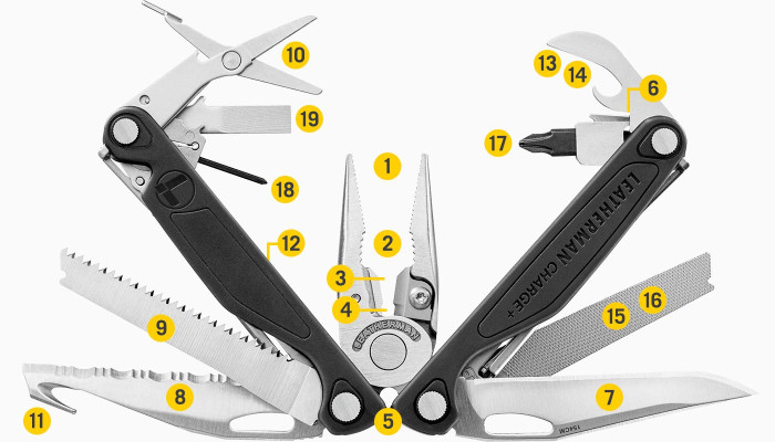 Мультиинструмент  Leatherman CHARGE PLUS  