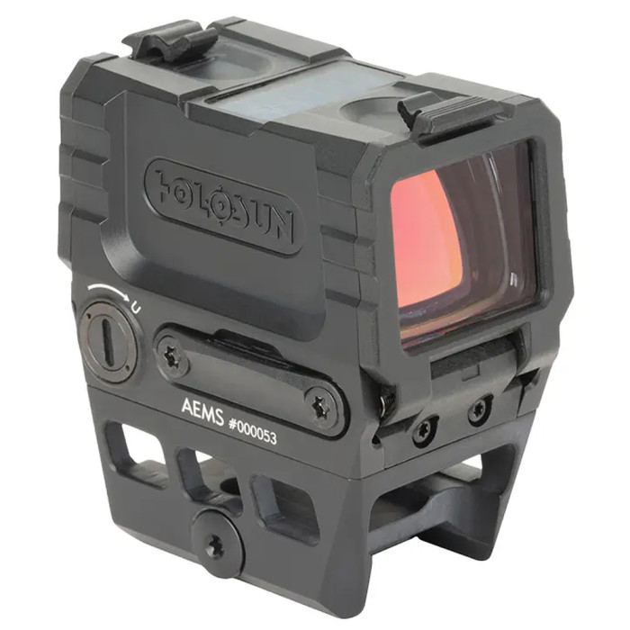 Прицел коллиматорный Holosun AEMS точка 2 MOA + круг 65 МОА (зеленый)  