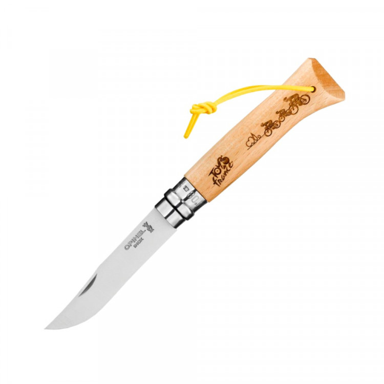 Нож Opinel №8 VRI Tour de France 2020 Engraved (002396) 