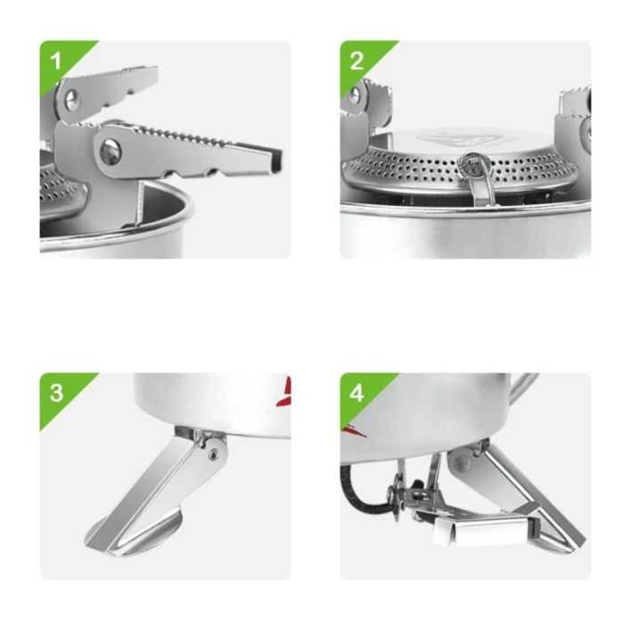 Газовая горелка BRS-10 туристическая  