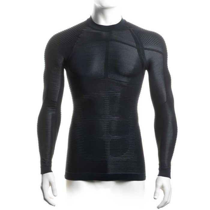 Футболка Accapi FIR Diamond Long Sleeve Shirt Man 999 black, XL-XXL 