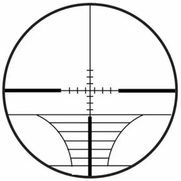 Прицел оптический Beeman 8116 4х32 сетка M14 Net с кольцами 1" на Ласточкин хвост  